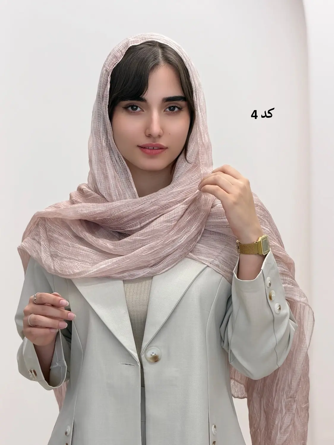4494-شال ابریشم بیتا